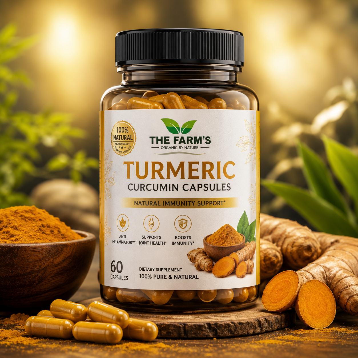 Turmeric Curcumin Capsules
